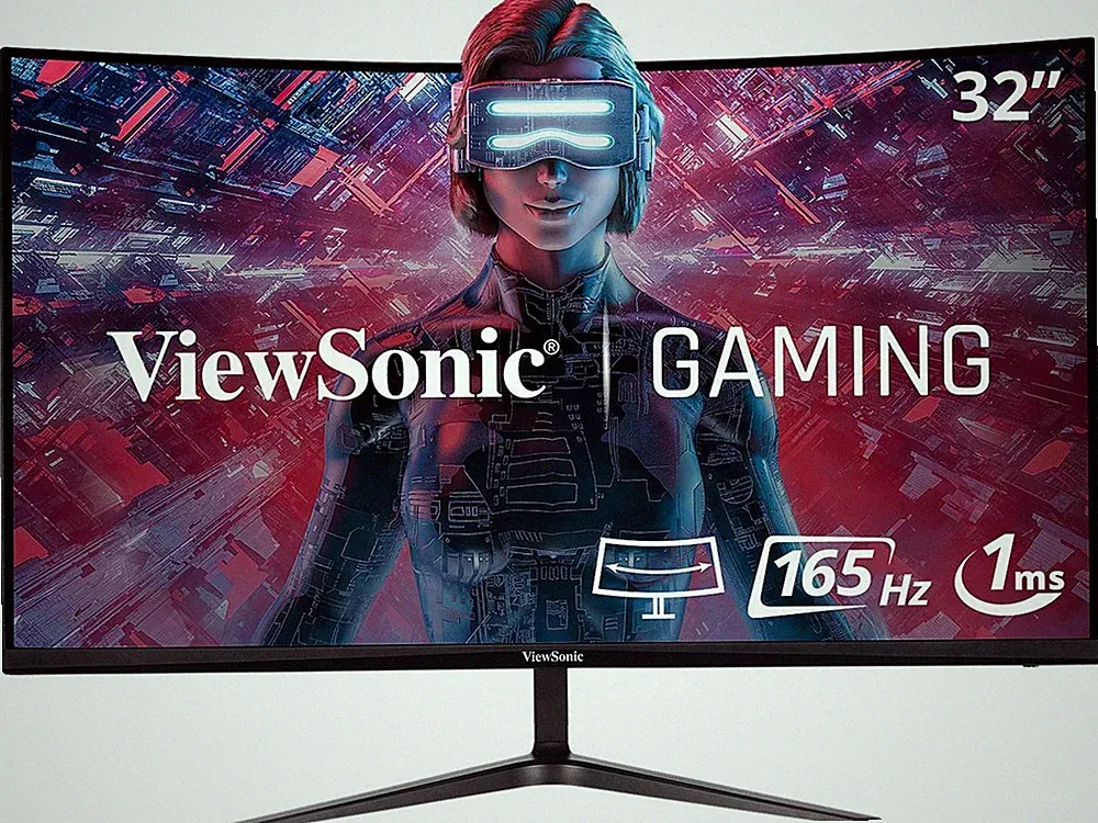 ViewSonic VX3218-PC-MHD 32 Inch Full HD 1080p 165Hz 1ms Curved Gaming Monitor