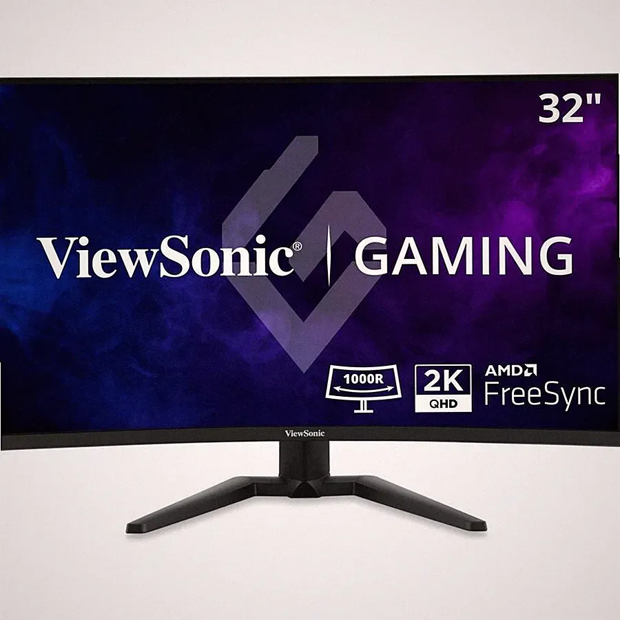 ViewSonic VX3228C-2K 32 Inch 1440p Curved Gaming Monitor with 1ms, 180Hz