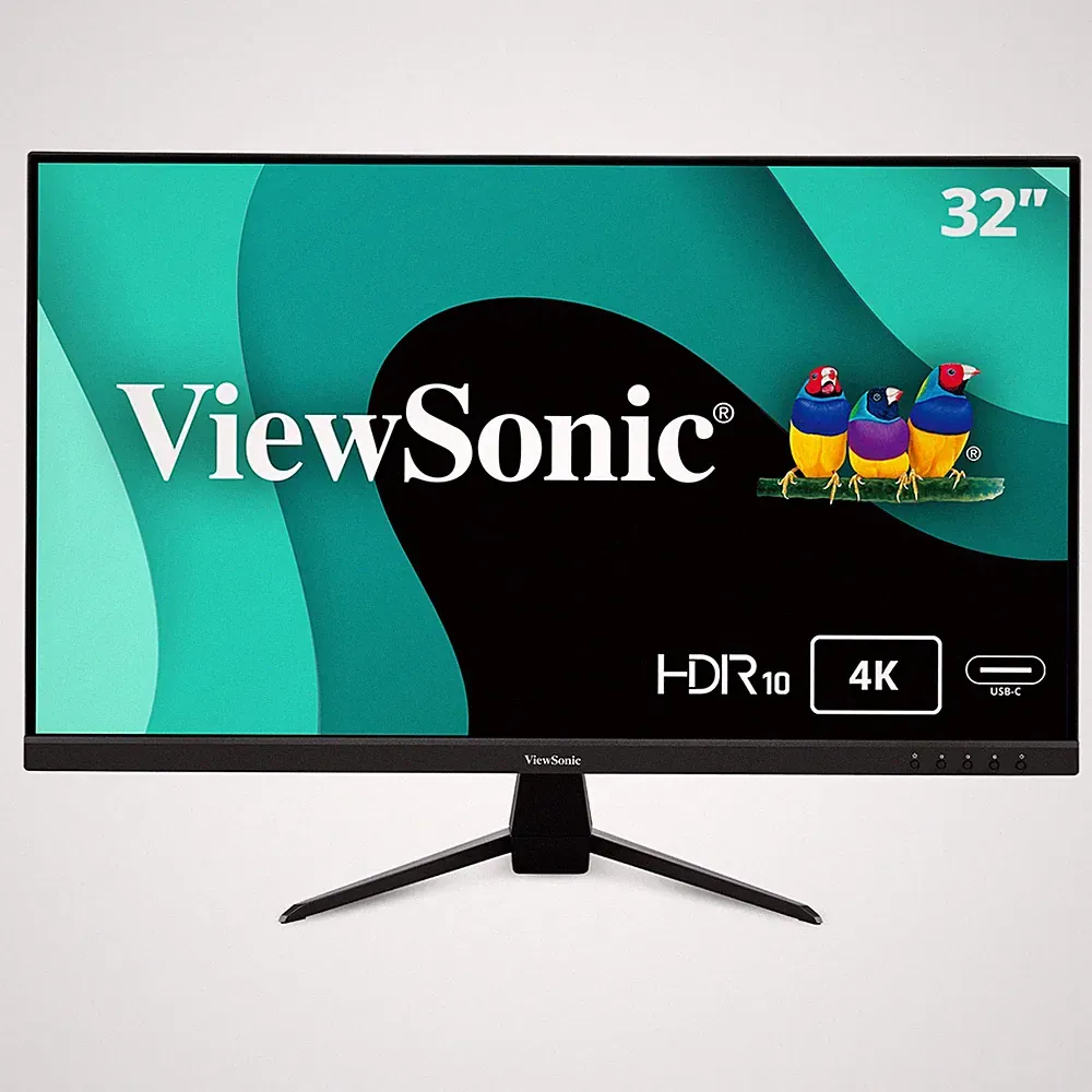 ViewSonic VX3267U-4K 4K UHD 32 Inch IPS Monitor with 65W USB C