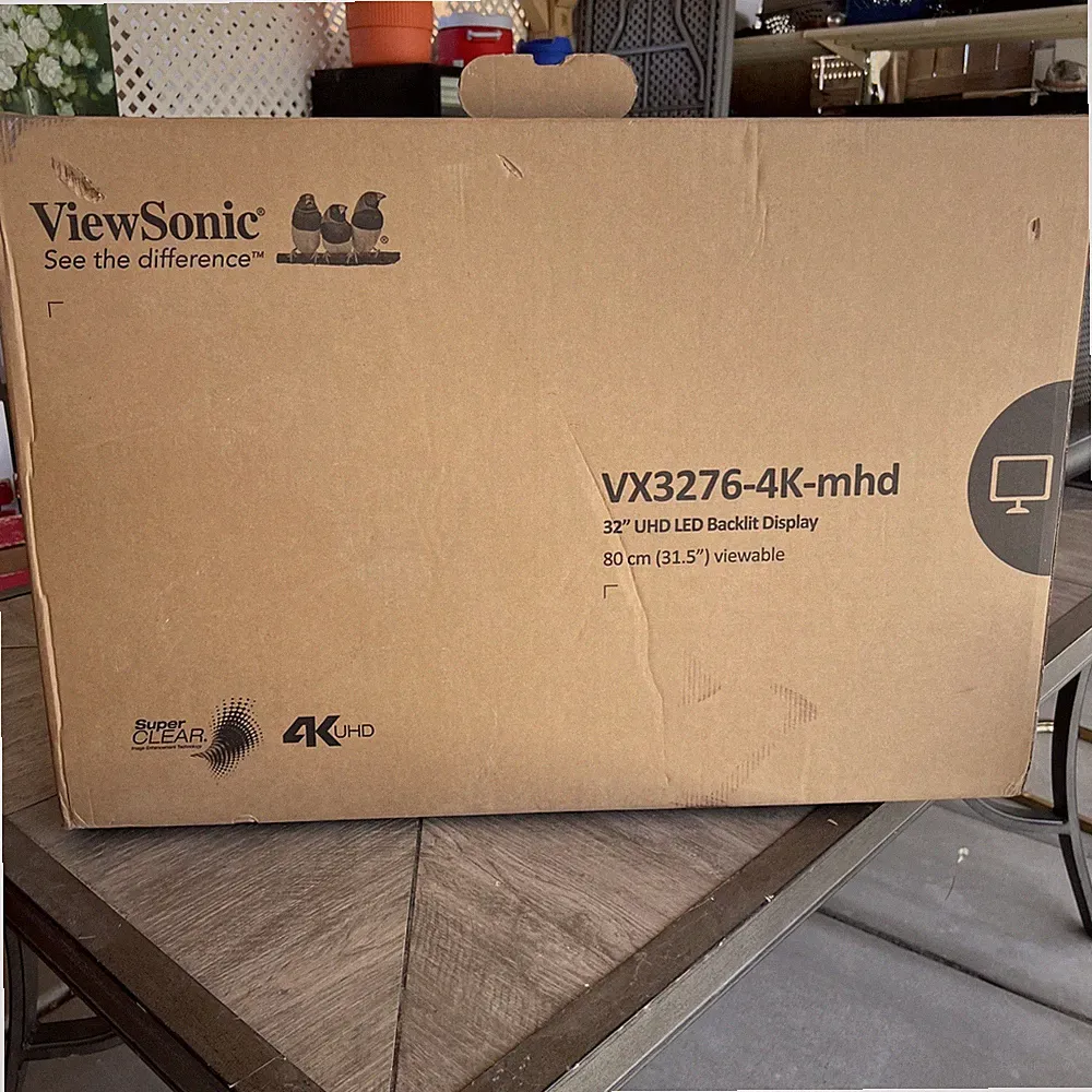 ViewSonic VX3276-4K-MHD 32" Frameless 4K UHD Monitor