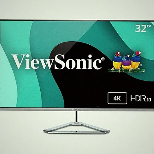ViewSonic VX3276-4K-MHD 32 Inch 4K UHD Monitor with Ultra-Thin Bezels, HDR10 HDM