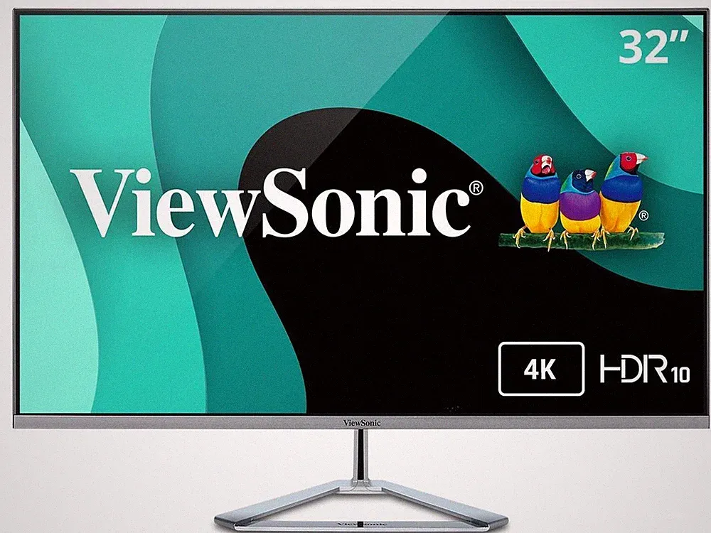 ViewSonic VX3276-4K-MHD 32 Inch Frameless 4K UHD Monitor with HDR10 HDMI and Dis