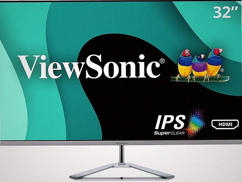 ViewSonic VX3276-MHD 32 Inch 1080p Frameless Widescreen IPS Monitor with Screen