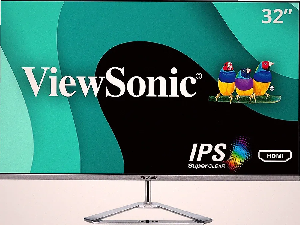 ViewSonic VX3276-MHD 32 Inch 1080p Frameless Widescreen IPS Monitor with Screen