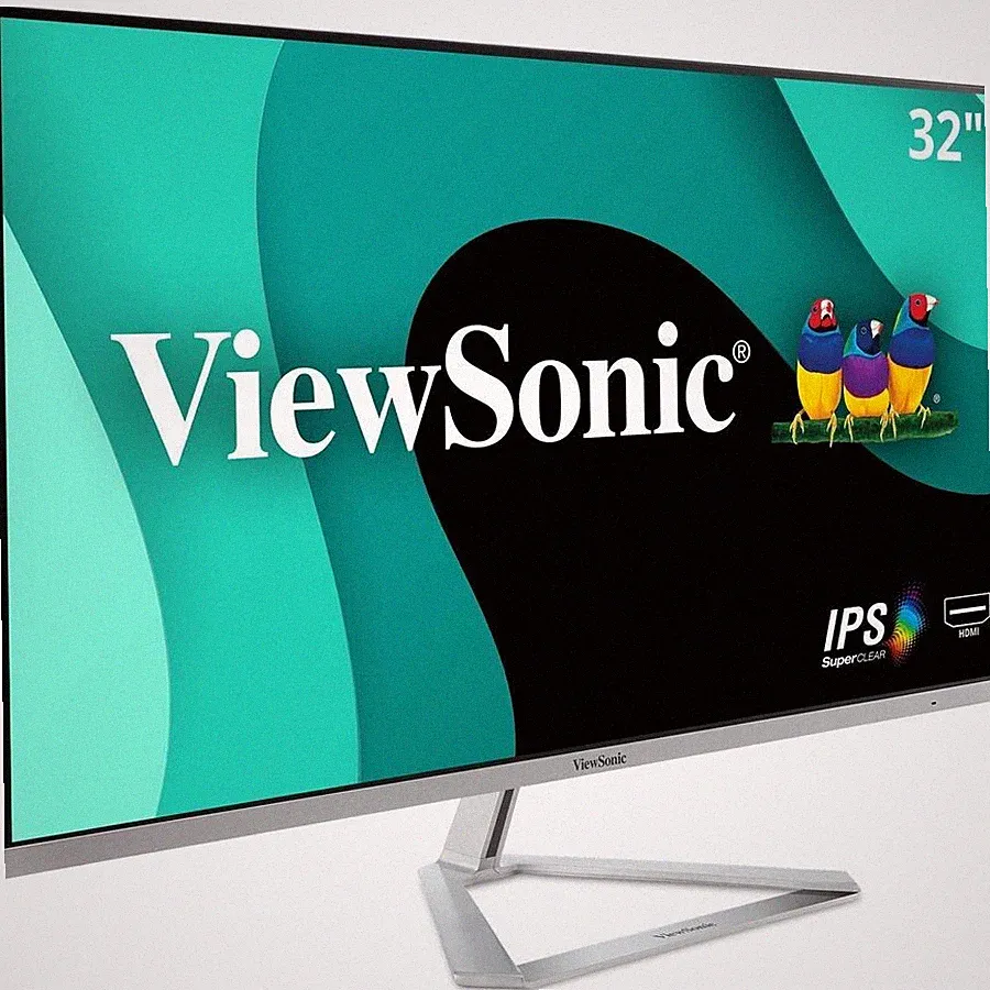 ViewSonic VX3276-MHD 32 Inch 1080p Monitor, IPS with Screen Split Capability and