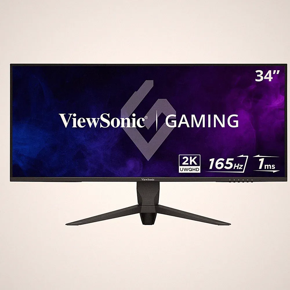 ViewSonic VX3418-2K 34" 21:9 1ms 165Hz Gaming Monitor w/ FreeSync Premium
