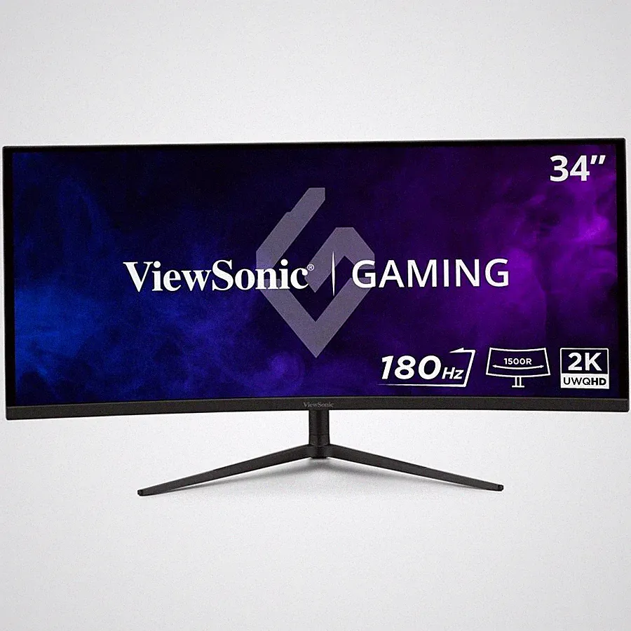 ViewSonic VX3418C-2K 34 Inch UltraWide QHD 1440p Curved Gaming Monitor