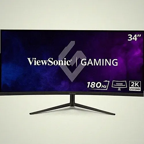 ViewSonic VX3418C-2K 34 Inch UltraWide QHD 1440p Curved Gaming Monitor with 180H