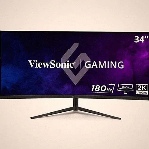 ViewSonic VX3418C-2K 34 Inch UltraWide QHD 1440p Curved Gaming Monitor with 180H