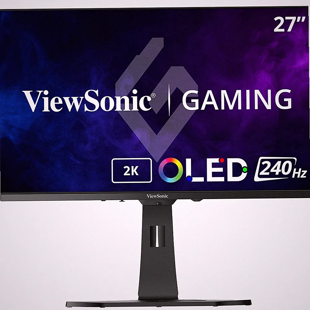 ViewSonic XG272-2K-OLED-S 27" OLED Gaming Monitor, White - Certified Refurbished