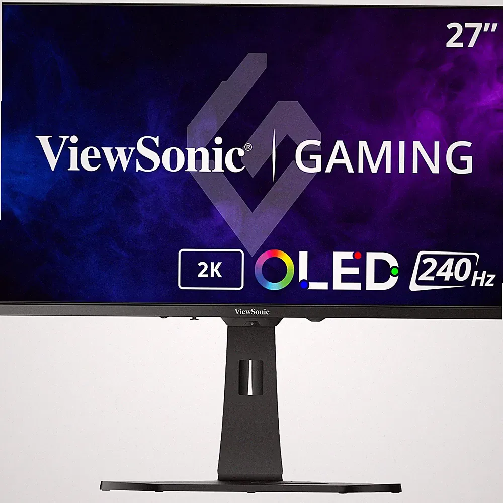 ViewSonic XG272-2K-OLED-S 27" OLED Gaming Monitor, White - Certified Refurbished