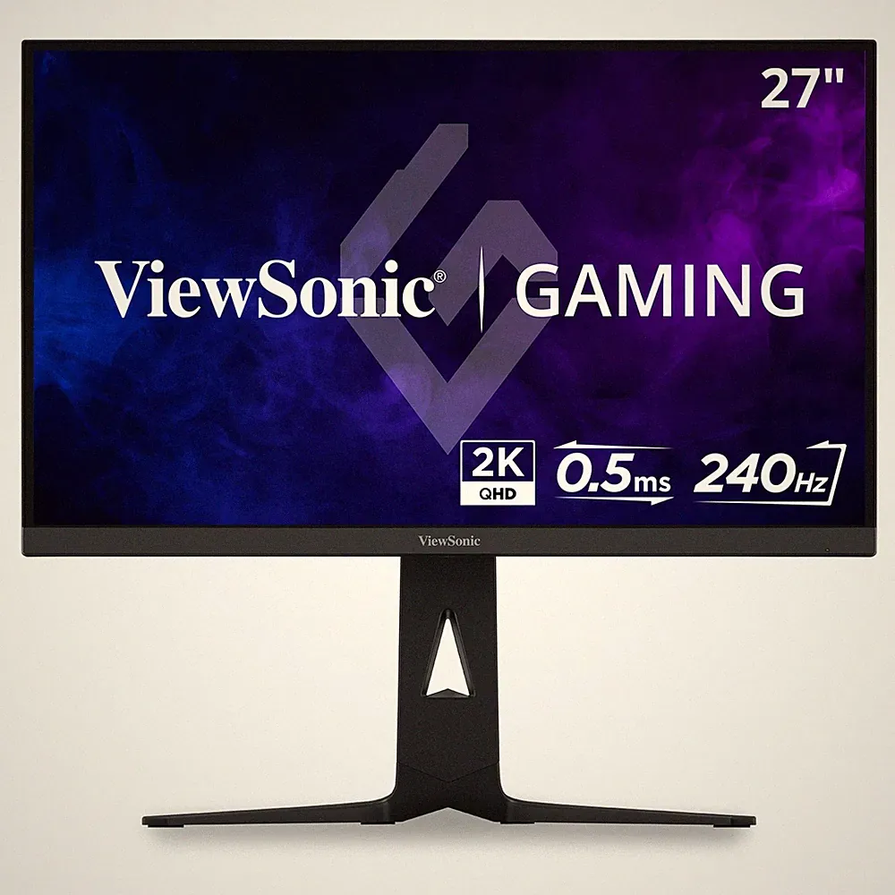 ViewSonic XG2736-2K 27" QHD 0.5ms 240Hz IPS Gaming Monitor with FreeSync