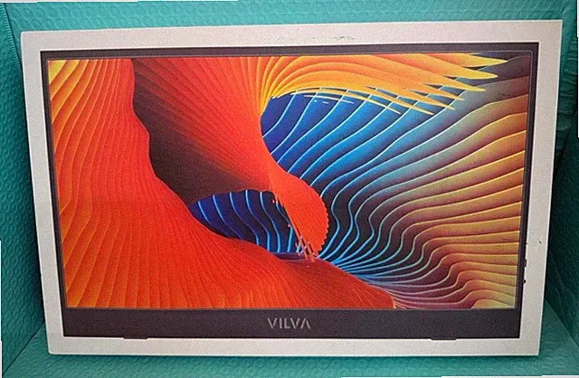 VILVA 15.6 Inch 1080P Portable Monitor FHD IPS USB C HDMI Dual Speakers