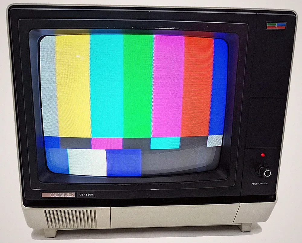 Vintage 1983 Comrex CR-6500 13" CRT Color Display Monitor Retro Gaming - Tested