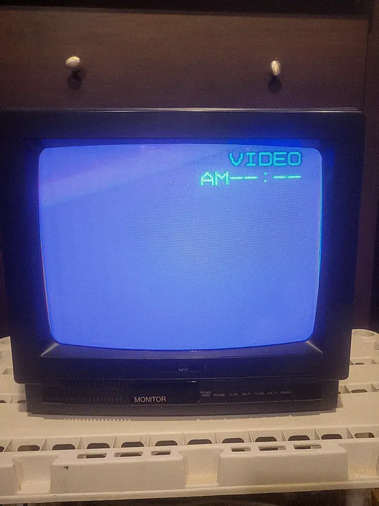 Vintage 1993 Sears LXI 13" CRT TV Monitor Retro Gaming Tested Excellent!