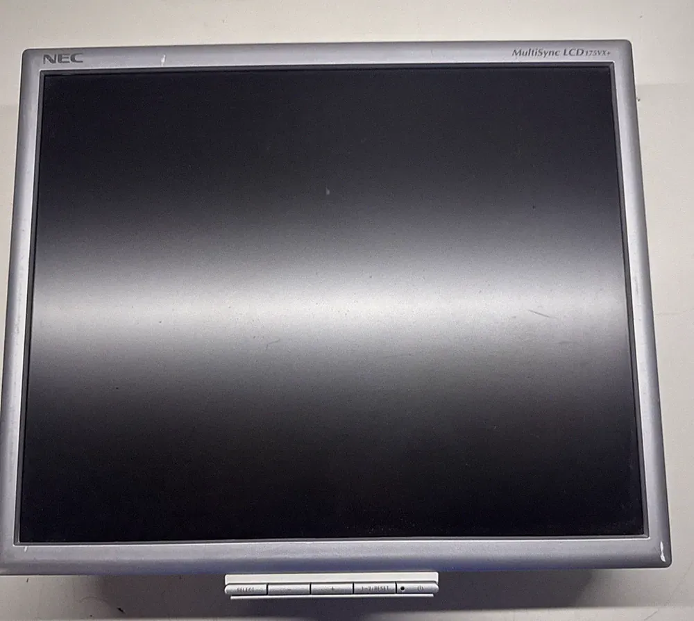 Vintage NEC LCD175VX+ 17" Gaming Computer Monitor