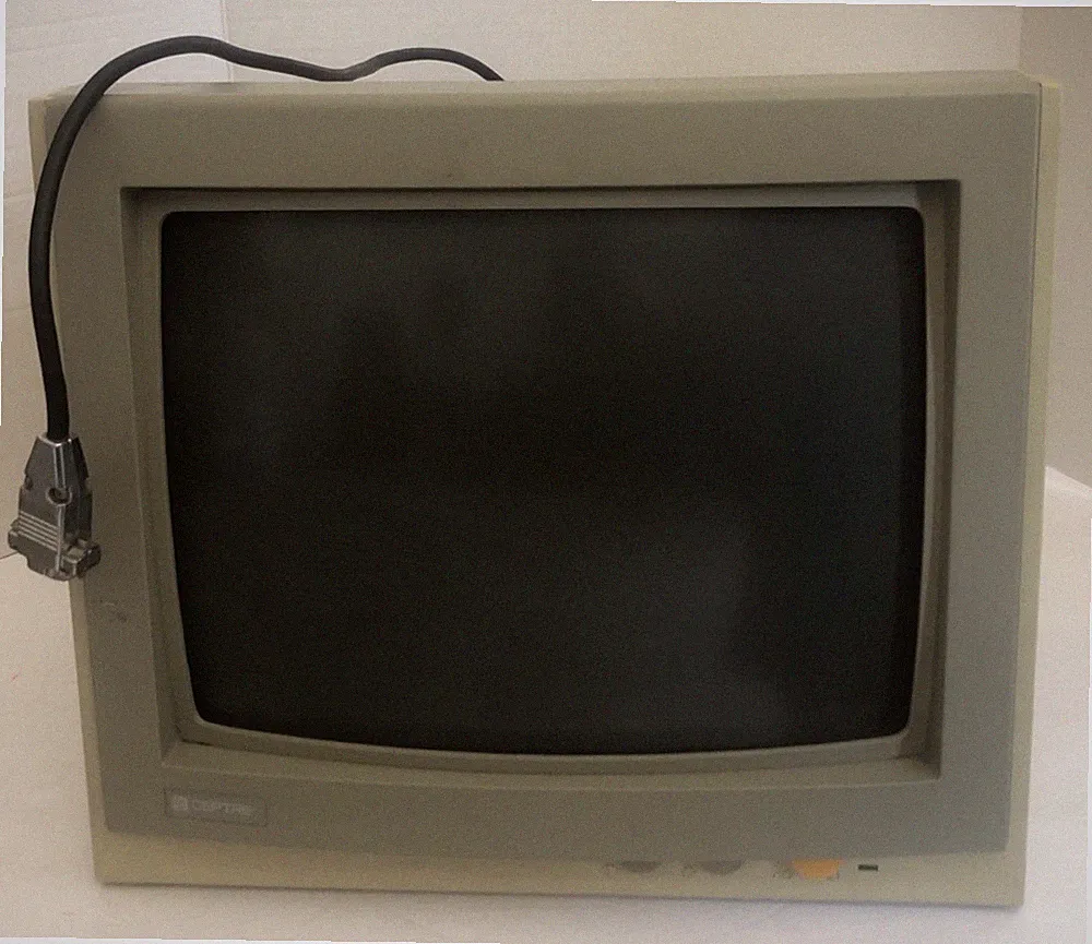 Vintage Sceptre CM-2 14" CRT Monitor 9-Pin RGB CGA EGA Retro PC Display AS IS