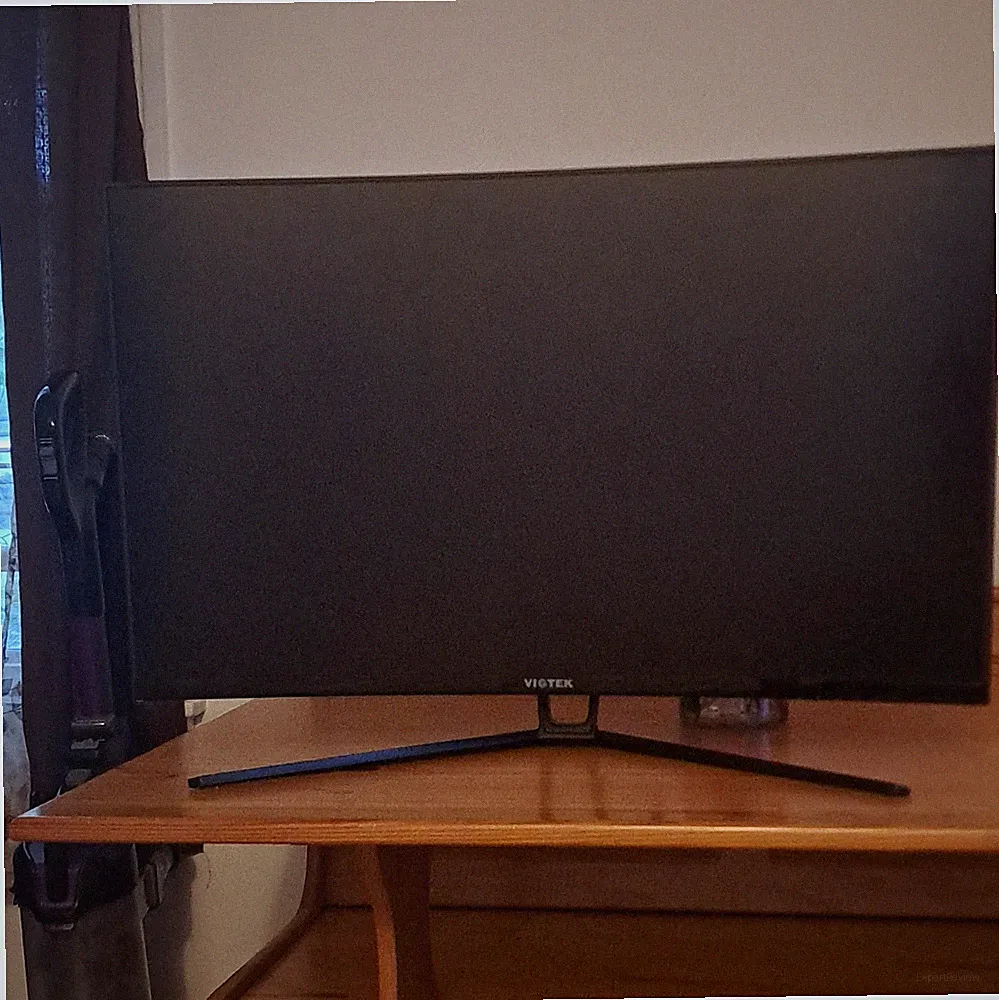 Viotek 27in Curved Gaming LCD Monitor 144Hz 1080p HDMI DisplayPort Black