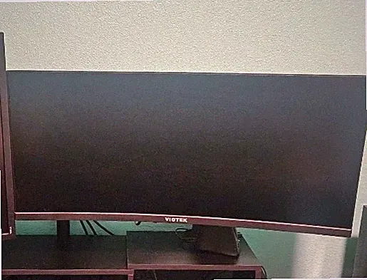 Viotek 30 in Curved Ultrawide Monitor 21:9 Aspect Ratio, Black
