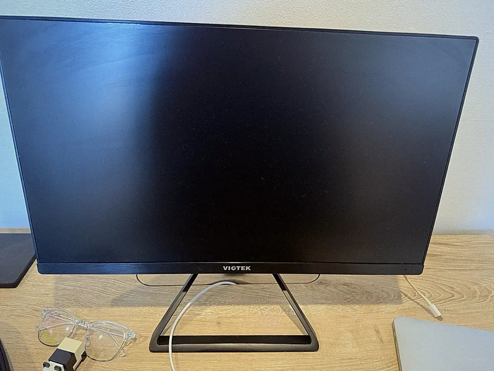 Viotek Computer Monitor Black LED Display High Resolution Desktop PC Screen