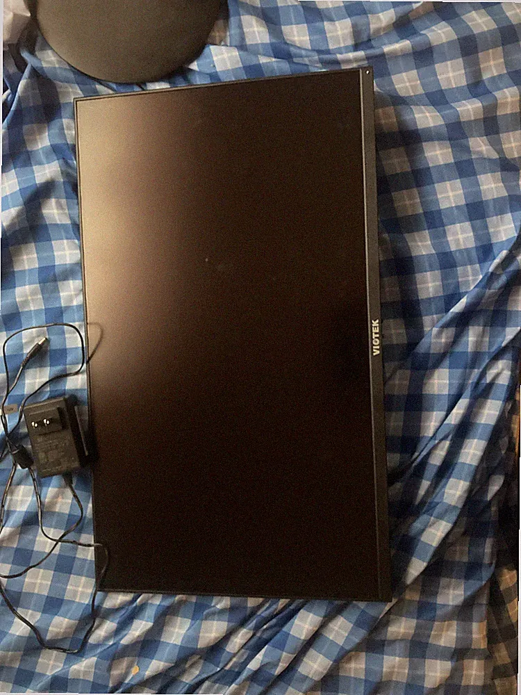 Viotek Gaming Monitor model GFV24C (DOES NOT WORK) 23.6" Has power cable, base