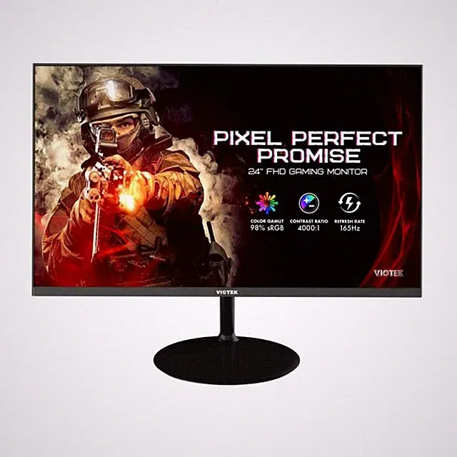 Viotek GFV24CB 24inch Widescreen VA LCD Monitor
