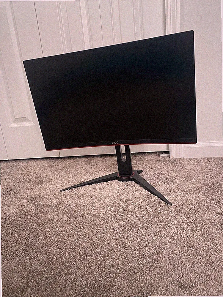 Viotek GFV27DAB 27” 1440P 1ms VA Panel with Full-Motion Stand FreeSync/G-Sync...