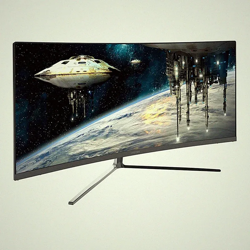 Viotek GN34C 34 in. Ultrawide QHD Curved Professional Monitor - Black