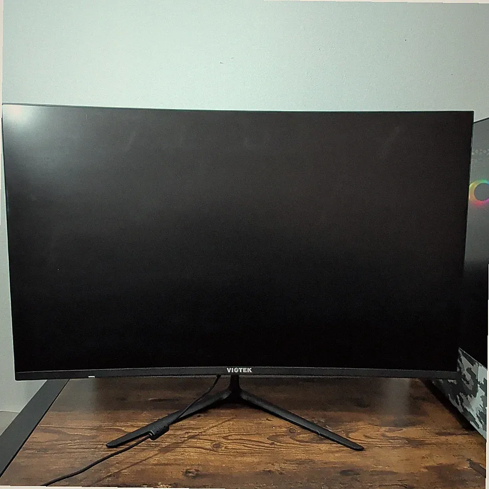 VIOTEK GNV27CB 27" Curved Gaming Monitor 144Hz 1080p HDMI DP Black