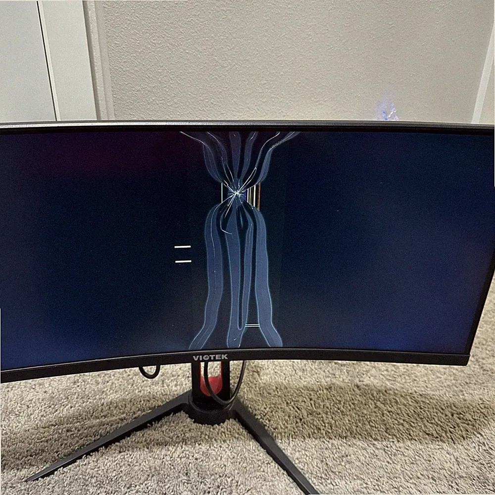 Viotek GNV30CBXA 30" 200Hz VA LED Full HD Curved Gaming Monitor - Black