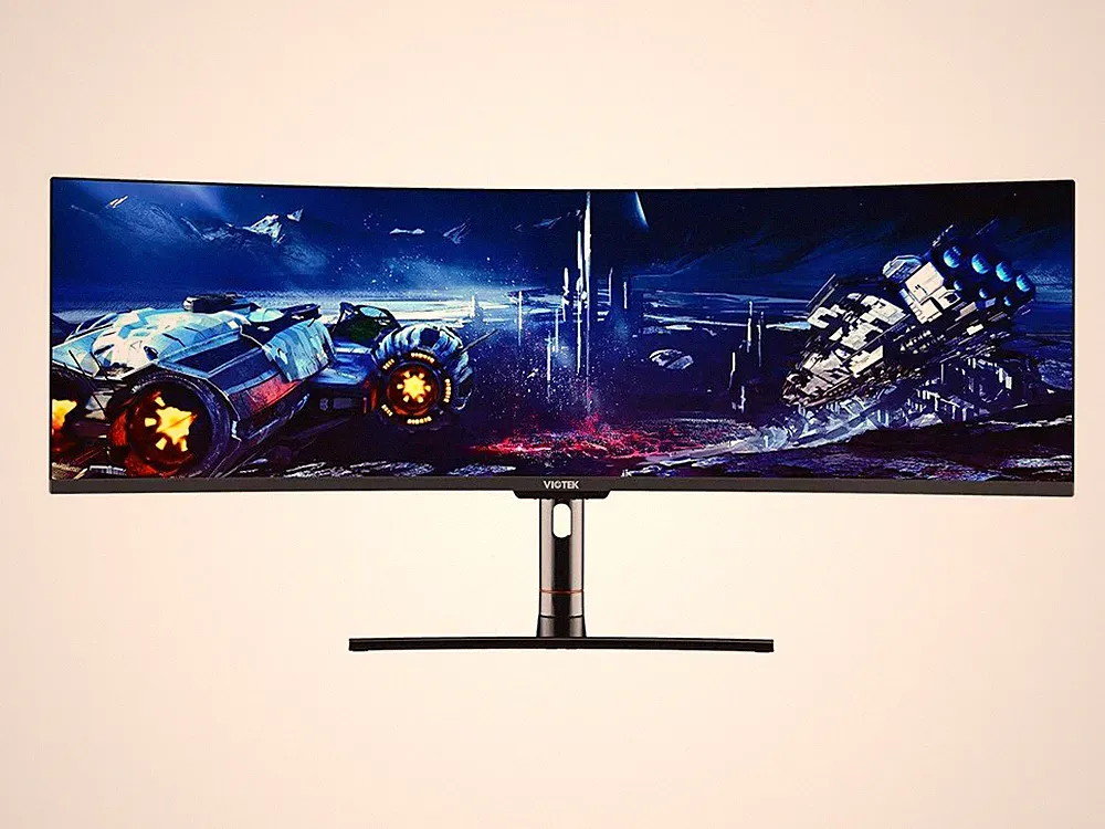 VIOTEK SUW49DA 49" Curved Gaming Monitor 5120x1440 120Hz 32:9 Ultrawide