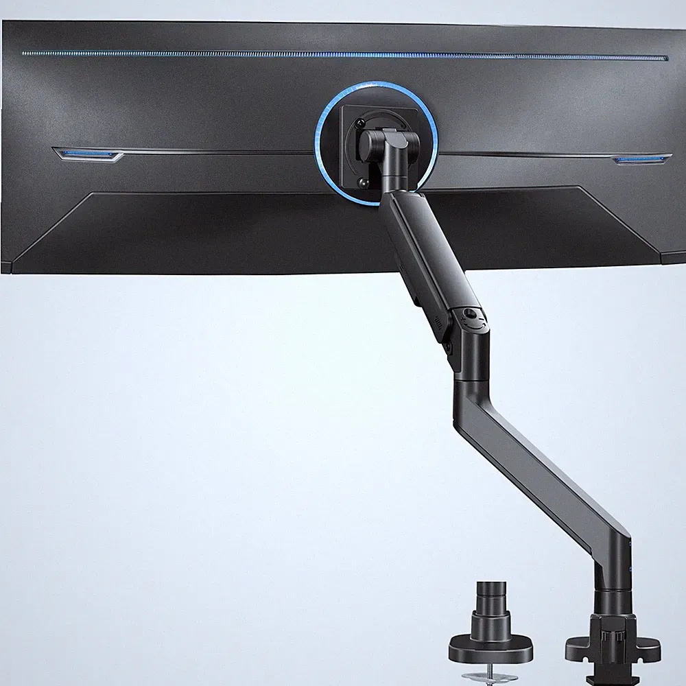 VIVO Heavy Duty Ultrawide Monitor Arm for 57" Screens up to 59.4 lbs, Desk Mount