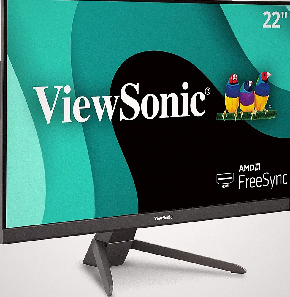 VX2267-MHD 22 Inch 1080P Gaming Monitor with 100Hz, 1Ms, Ultra-Thin Bezels, Free