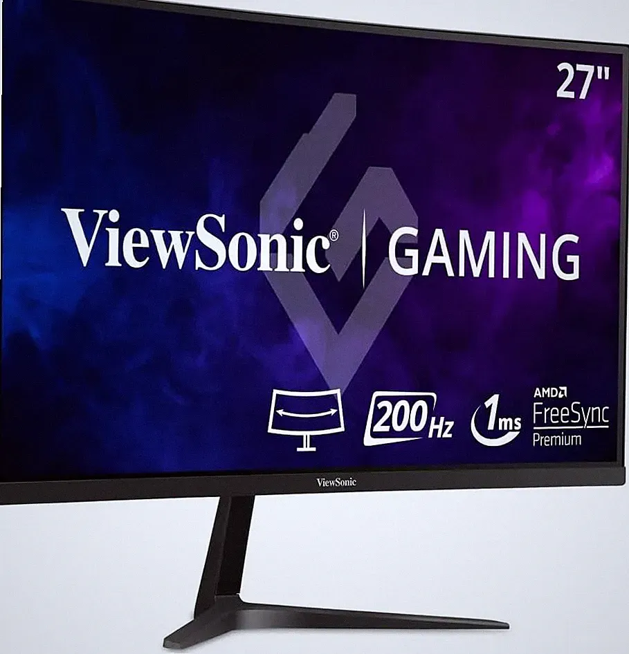 VX2418C 24 Inch 1080P 1Ms 180Hz Curved Gaming Monitor with Freesync Premium, Eye