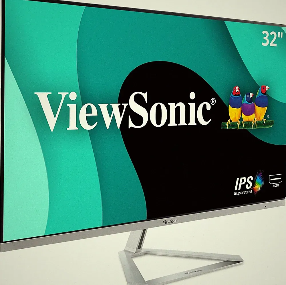 VX3276-MHD 32 Inch 1080P Monitor, IPS with Screen Split Capability and Eye Care
