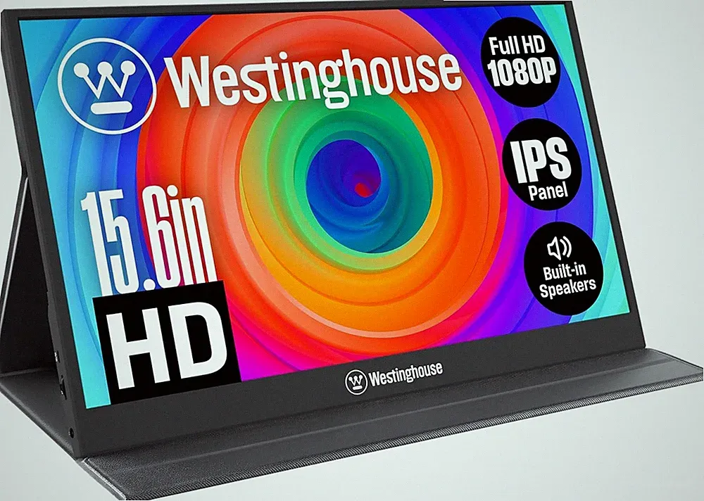 Westinghouse 15.6 Inch Portable Monitor for Laptop and Travel