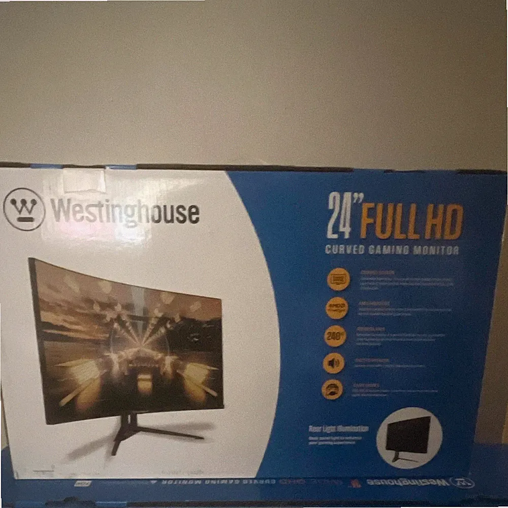 Westinghouse 24in Curved VA LCD 1080p 240Hz 4ms Adaptive-Sync HDMI/DP