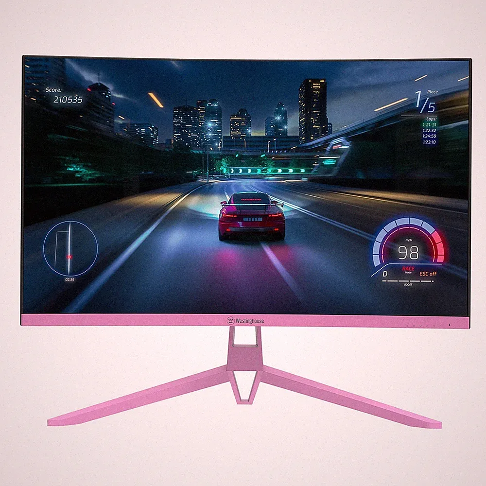 Westinghouse 27.0" 200Hz VA FHD Gaming Monitor Free/G Sync WC27RX6250P - Pink