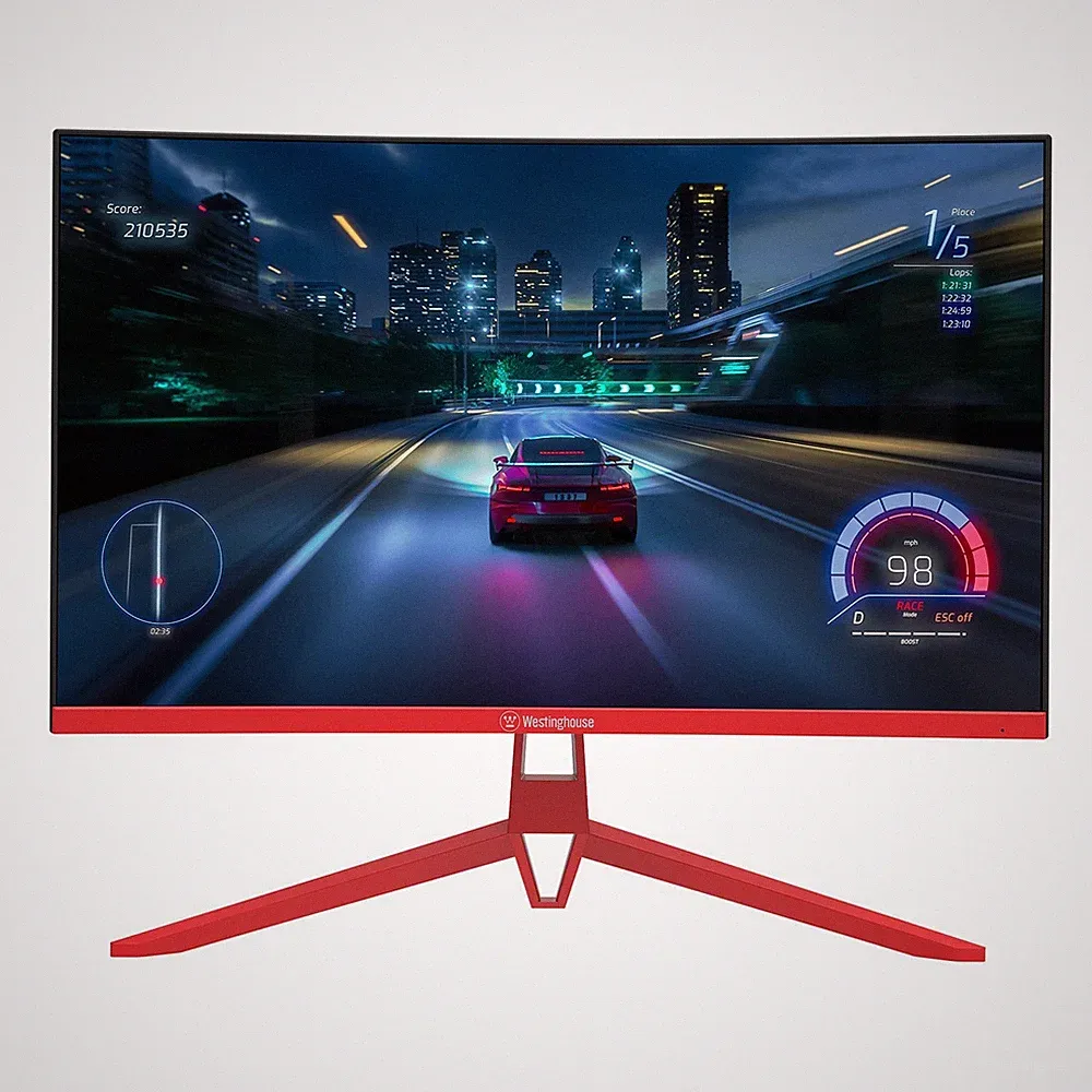 Westinghouse 27.0" 200Hz VA FHD Gaming Monitor Free/G Sync WC27RX6250R - Red