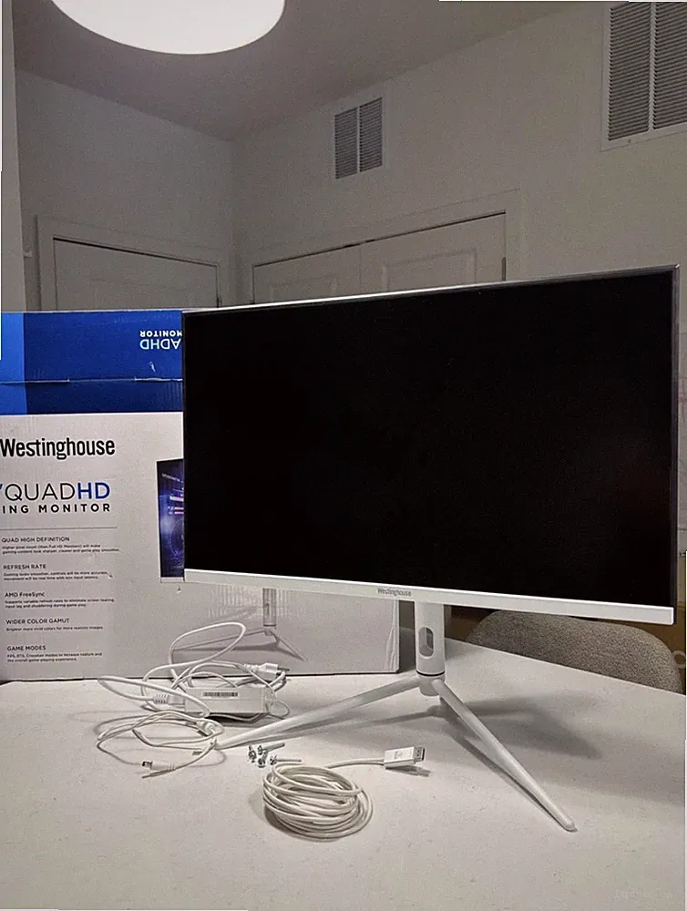 Westinghouse QHD 27” 1440p 165Hz White Gaming Monitor - WM27QX6233W
