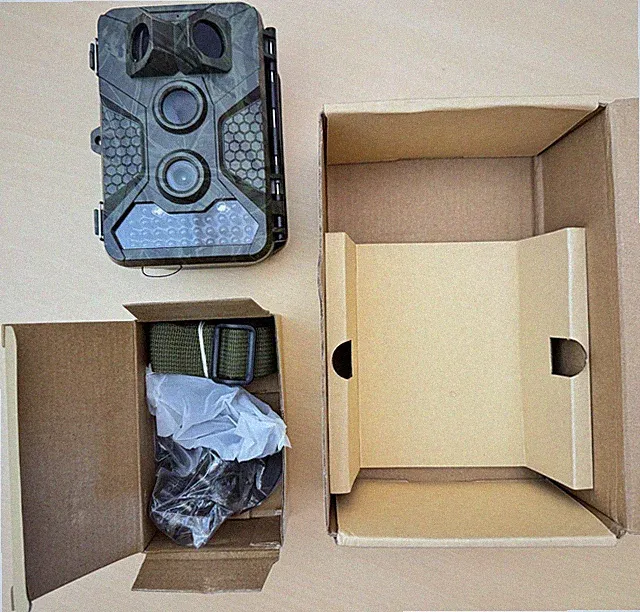 WiFi Bluetooth Trail Cam, Night Vision IP66 Waterproof Hunting, Security Game