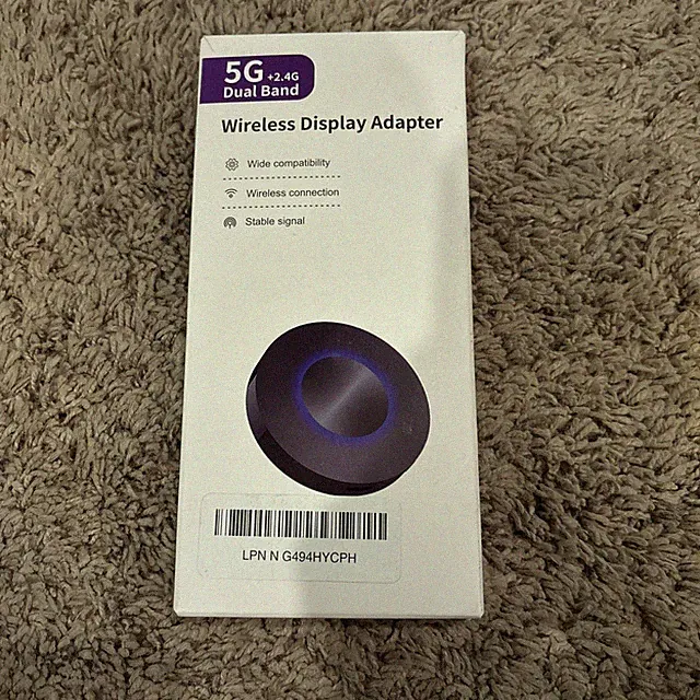 Wireless HDMI Display Dongle Adapter- Compatible with Android iOS, Windows MacOS
