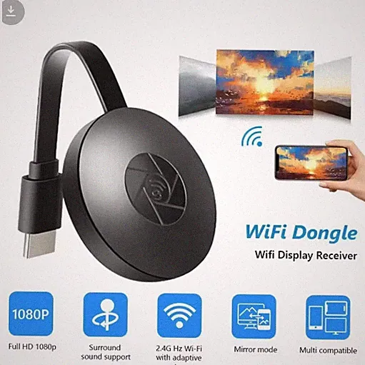 Wireless HDMI Display Receiver 1080P MiraScreen TV Dongle Screen Mirroring