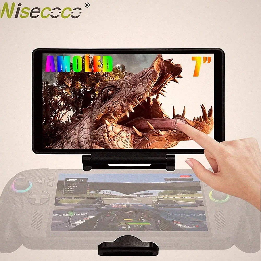 Wisecoco7"AMOLED Portable TouchScreen Extended Monitor for ROG Ally Game Console