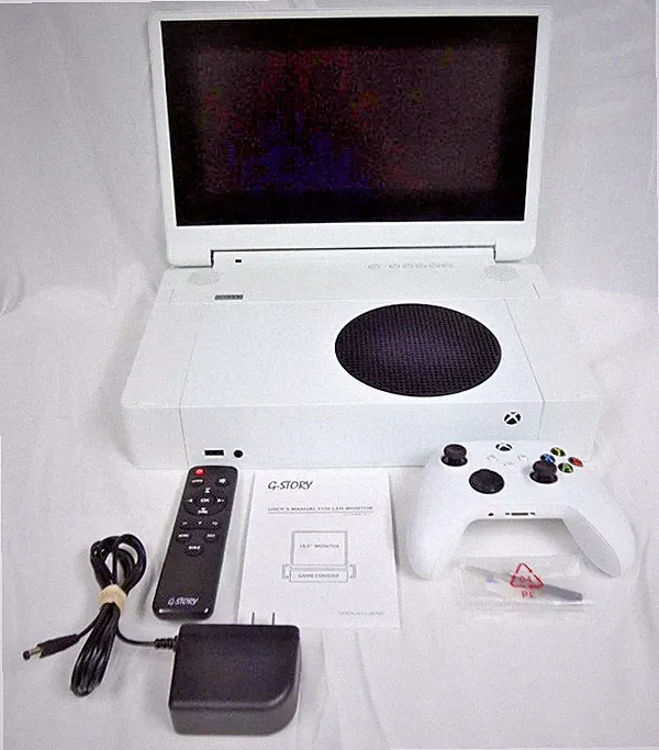 X Box Series S 1 TB White w/15" G Story Portable Gaming Monitor