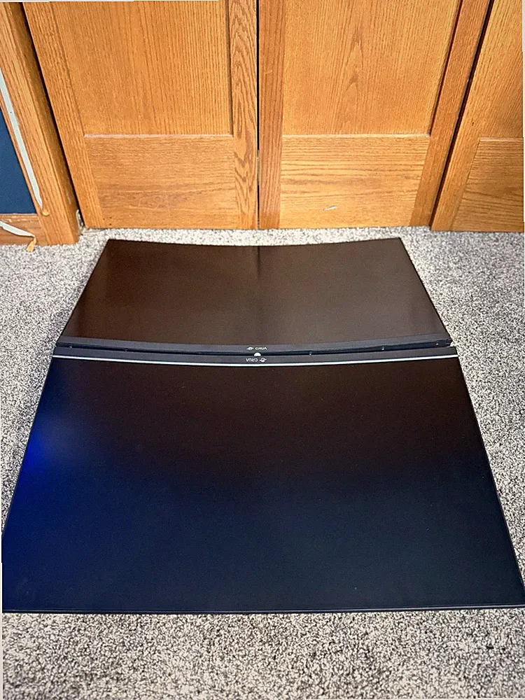 X2 CRUA CR270C 27in Curved Monitor 1080p 165Hz HDMI/DP Black w/Mount Kit