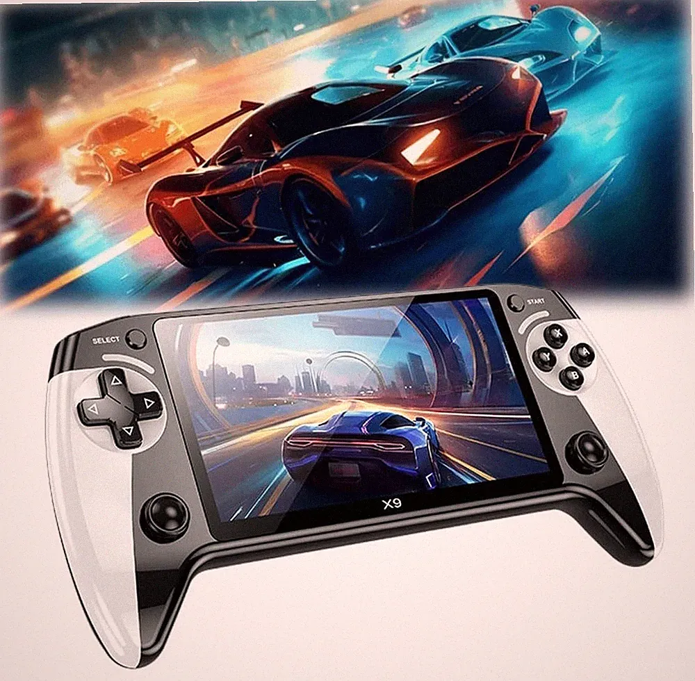 X9 Retro Handheld Game Console 5.5 Inch | 20000+ Games | Portable Gaming Player