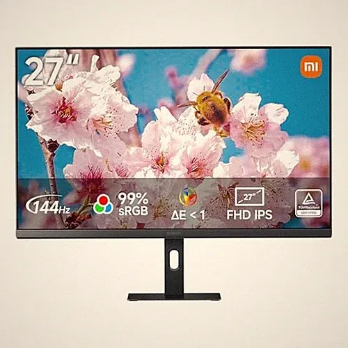Xiaomi A27i Monitor 27-inch Full HD 1920x1080 144Hz 16.7 Million Colors sRGB 99%