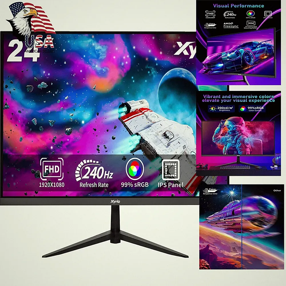 Xyrio Gaming Monitor 24in 240Hz FHD
