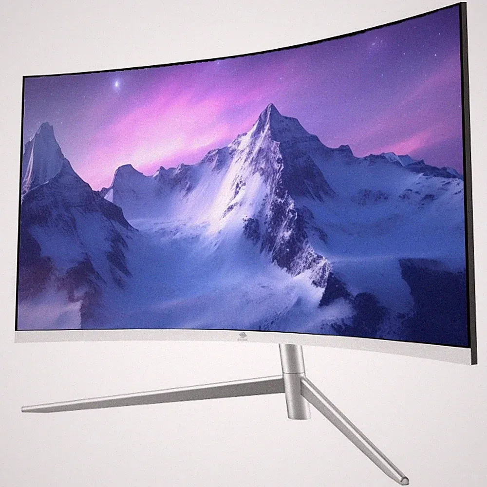 Z-EDGE 27" 1080P FHD 100Hz 5ms Curved Monitor, Ultra-Slim Bezel, HDMI + VGA